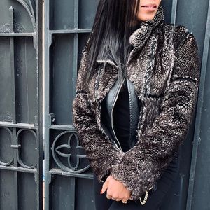 Reversible Faux Fur Jacket